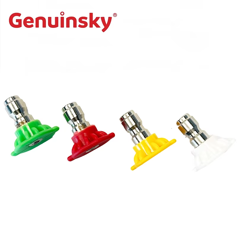 Nieuwe productafgifte: multifunctioneel hogedrukpistool kleurrijke mondstuk quick release plug