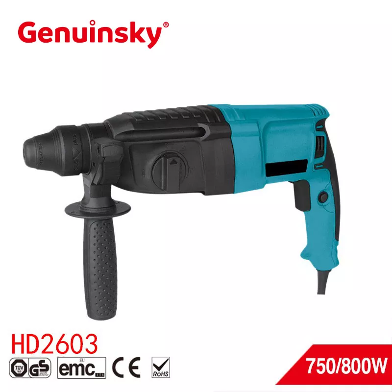 26 mm 4 Functie Hammer Boor 750W